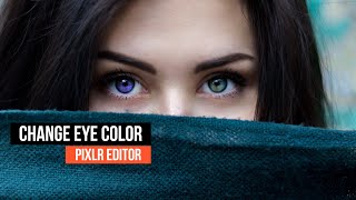 How to Change Eye Color in Pixlr screenshot 2