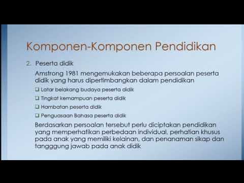 Video: Kelulusan Dan Hukuman Adalah Komponen Utama Pendidikan