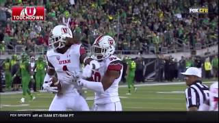 2015 Utah vs. Oregon - Boobie Hobbs Touchdown
