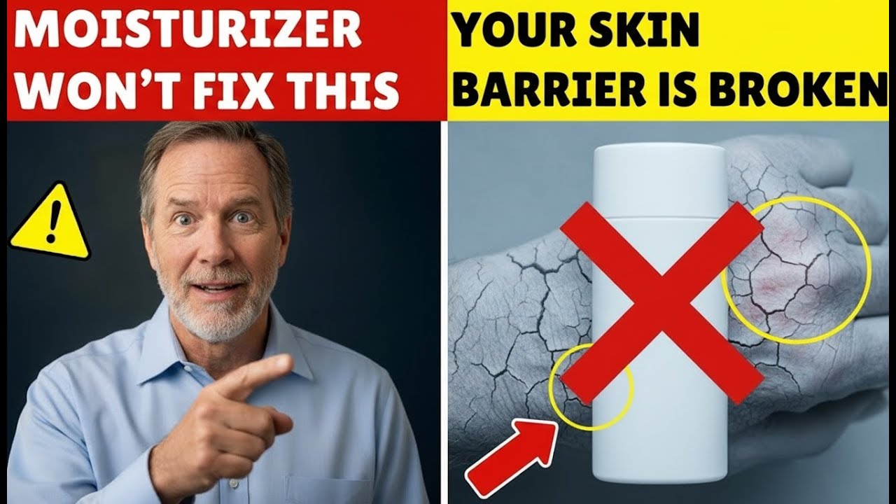 The #1 Way to Heal Dry, Cracked Skin After 60 (Barrier Repair)