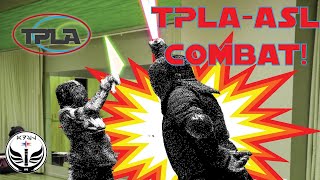ASL:TPLA: Frank v Nonymous #sabercombat   #asl/tpla #lightsaber