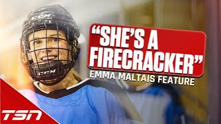 How Emma Maltais became a fan favourite in Toronto