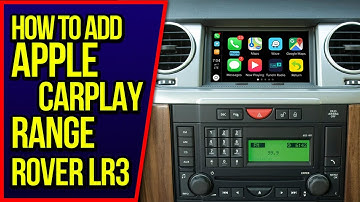How To Add Apple CarPlay Range Rover LR3 2005-2009 iPhone NavTool Video Interface Land Rover DVD VIM