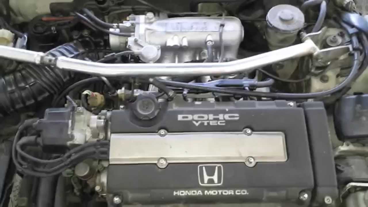 crx B16A1 IACV FITV TB close YouTube