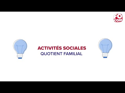 Activités sociales à La Poste - Revalorisation du Quotient Familial