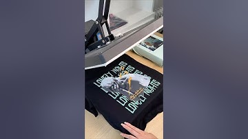 Print & Sell Custom Tees at Home | xTool Apparel Printer Demo