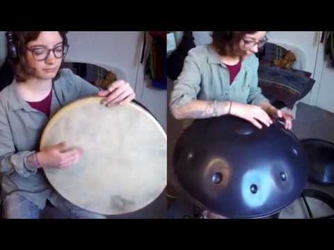 Handpan and Frame Drum improv in 7