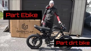 Ghostcat f2.2 pro unboxing and test #review#electricbike #ebike