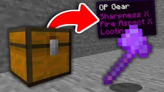 Minecraft, But Chests Give OP Items...