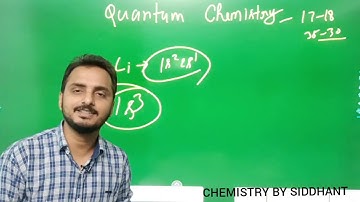 Quantum Chemistry Lec. 1  CSIR-NET JRF GATE IIT-JAM CHEMISTRY. CHEMISTRY BY SIDDHANT