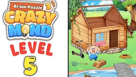 Brain Puzzle 3 Crazy Mind Level 5 Piglet