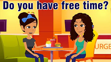 Do you have free time? English Speaking Practice Conversation | English Jesse