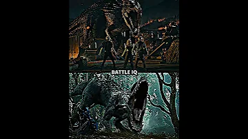 INDOMINUS REX Vs GIGANOTOSAURUS Wisedit Jurassicworld 