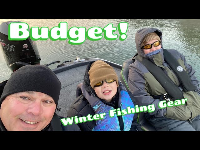 Winter Fishing Gear! On a Budget! 