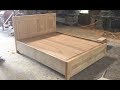 Cómo crear una hermosa cama -  Increíble tecnología para trabajar la madera