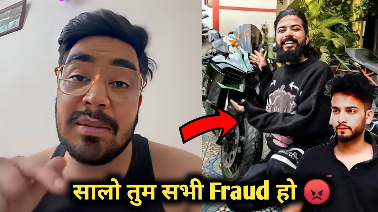 Mp04 Rider React On Uk07 Rider And Elvish Yadav 😡😱😰 तुम सभी Fraud हो ...