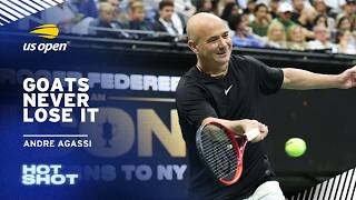 Andre Agassi Has Never Lost it! | 2026 US Open