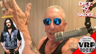 "LEMMY was an ANGEL"👼 Dee Snider on the impact of the LEGENDARY biker pirate!