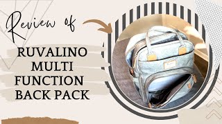RUVALINO Diaper Bag Backpack Review: Ultimate Convenience for Parents On-the-Go