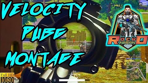VELOCITY SNIPER MONTAGE || PUBGM || MADE ON ANDROID || KINEMASTER || SMOOTH ACTION CAM || ROCKO |