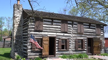 Touring 1850s Log Cabin with Period Furniture | This House Tours