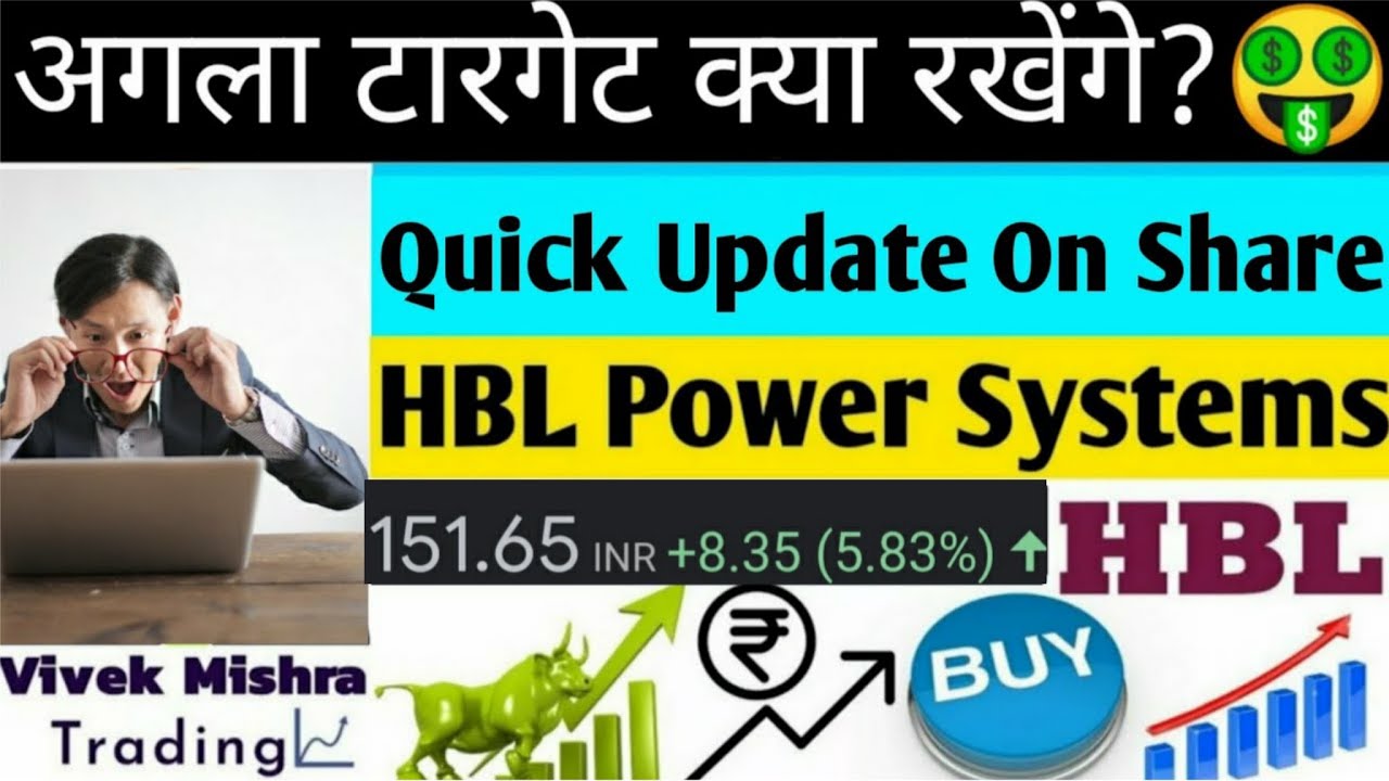 Hbl Power Systems Share Price Hbl Latest News Stock Rally Analysis