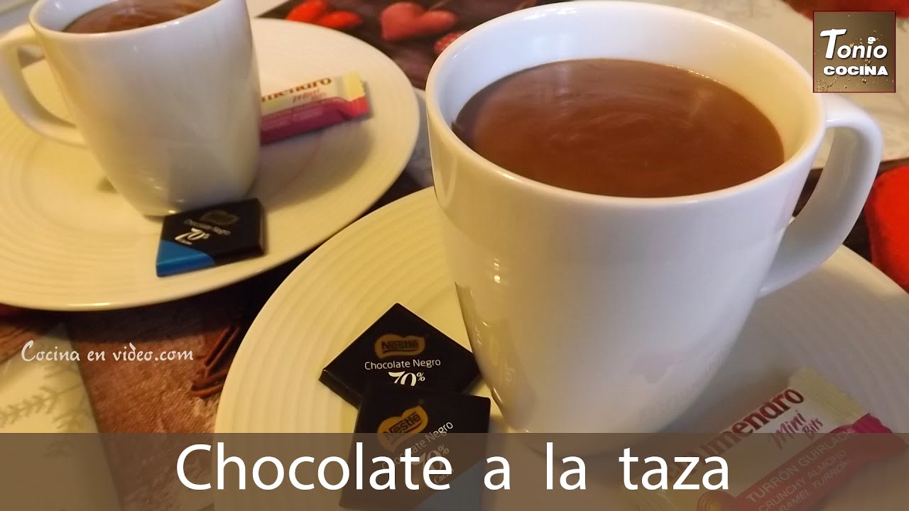 Como hacer chocolate a la taza