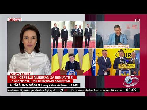 PSD asks Mureșan to also resign from his mandate as Member of the European Parliament