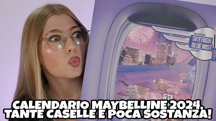 SCARTIAMO IL CALENDARIO DELL'AVVENTO MAYBELLINE 2024!