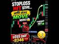 Loss ₹ 8346 😭 | SL Hit Then Target Hit | Discipline | Mindset | #optiontrading #niftyoptions #live