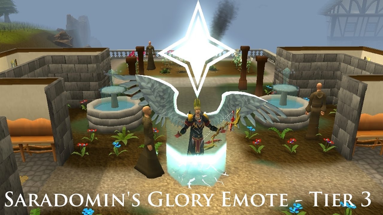 RS3 Saradomin's Glory Emote Tier 3 YouTube