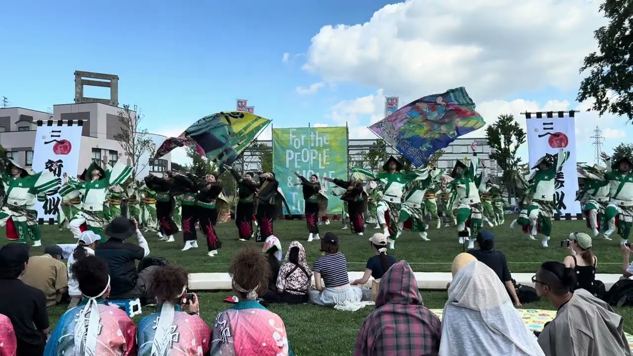 2025年　新琴似天舞龍神　8月3日　恵庭わくわくフェスティバル