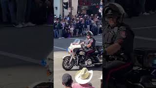 Calgary Traffic Div. Motorcycle On The Parade Route | CPS