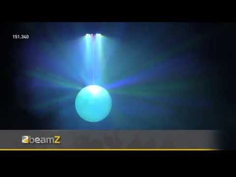 BeamZ Mirrorball with LEDs + Motor with LEDs 151.340