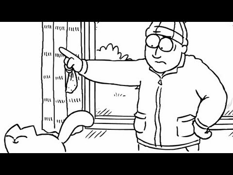 Simon's Cat in "Window Pain" | Disney Favorite