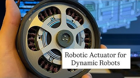 Cycloidal QDD Actuator for Dynamic Robots