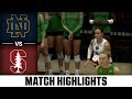 Notre Dame vs. Stanford Match Highlights | 2025 ACC Volleyball