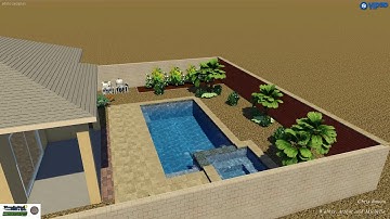 Walker Backyard Oasis (2)- Thunderbird Pools and Spas