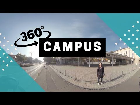 360-Grad Campusrundgang an der Uni Erfurt