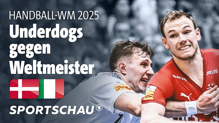 Dänemark - Italien Highlights | Handball-WM 2025 | Sportschau