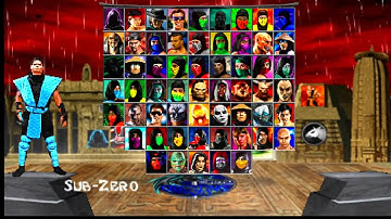 Mortal Kombat 2 Definitive Edition MK2 Sub Zero Playthrough
