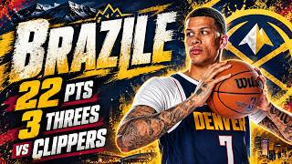 Trevon Brazile 22 pts 3 threes vs Clippers 2026 Preseason
