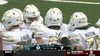 Georgia Tech vs Colorado Full Game HD NCAAF 8/29/2025
