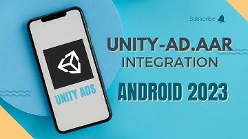 How to implement Unity Ads .aar File in Android Studio 2023