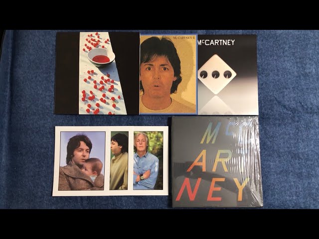Paul McCartney I II III Limited Edition Colored Vinyl Box Set