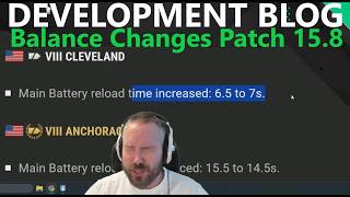 Development Blog - Balance Changes 15.8