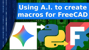 3D Modeling - Using A.I. to create macros for automation in FreeCAD.