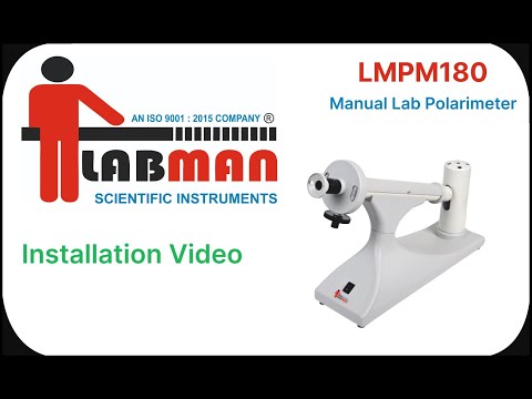 LMPM180 - Manual Lab Polarimeter - video from LABMAN
