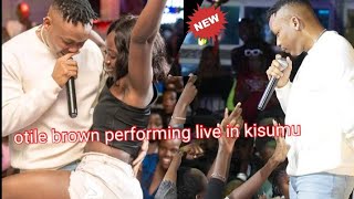 Otile Brown perfoming live in Kisumu,clubdaplace