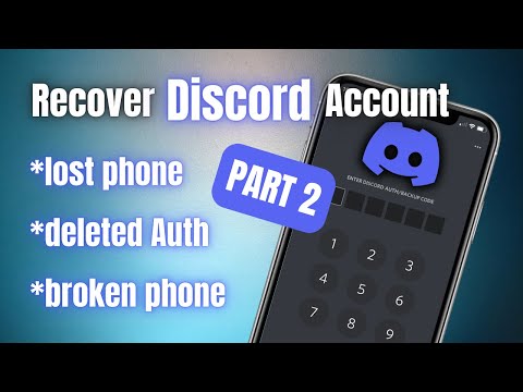 Как восстановить свою учетную запись Discord с потерянным аутентификатором / резервным кодом | Часть